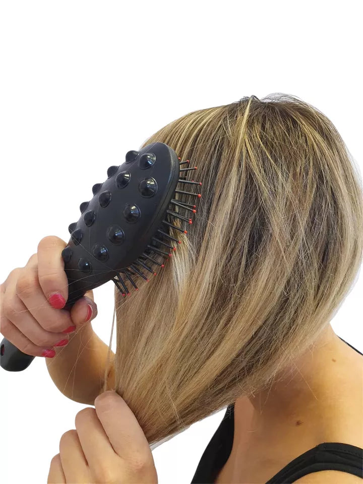 Electric Wireless Massage Comb Hair Growth Vibration Scalp Massager Anti Hair Loss