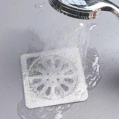 (pack Of 10) Multifunctional Net Sticker Drainer Net For Bathroom - Kitchen