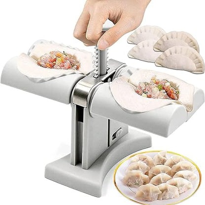 Double head design automatic dumpling machine mold, dumplings quickly and easily