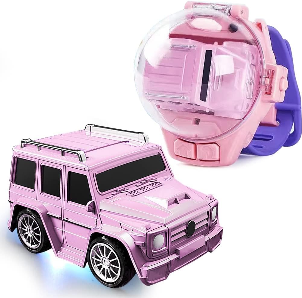 Mini Car with Remote Control Mini Remote Control Car Watch Racing Car