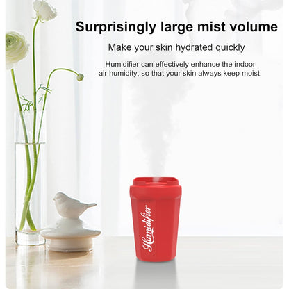 Coke Cup Humidifier Car Home USB Aroma Diffuser Summer Flame Air Coke