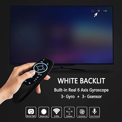 Wireless Air Mouse With Voice Control YouTube, Netflix For Android mobile and