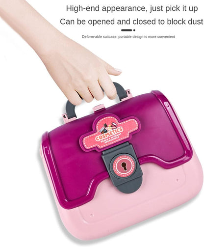 24 PCS Girls Fashion Beauty Salon Toys, Early Education Toys, Kids Makeup