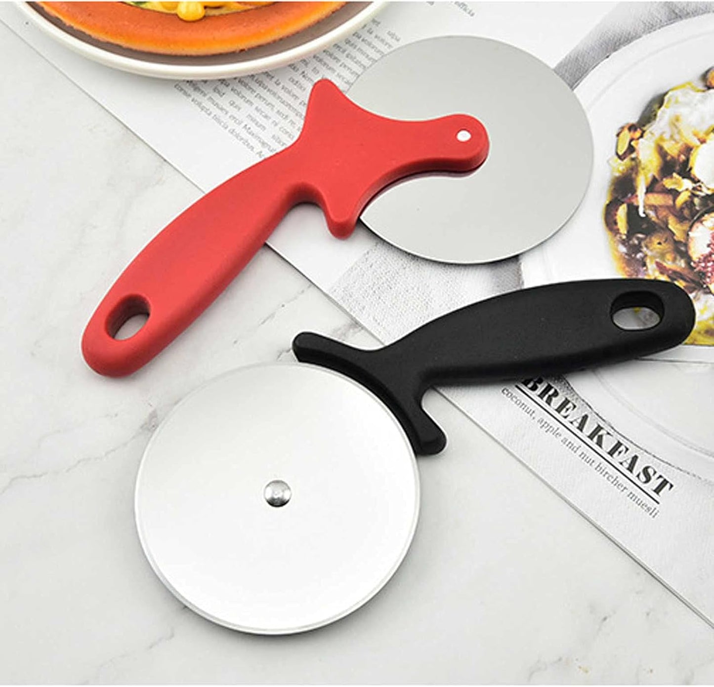 Pizza Cutter, Pizza r Big Size Cooker Stainless Steel, Commercial Use,