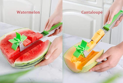 Windmill Watermelon Cube Cutter | Watermelon Slicer Cutter, Stainless Steel Watermelon Cutter