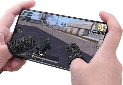 2 Pc Touch Screen Finger Sleeve, Mobile Game Fingering Sleeve, Anti-slip Anti-sweat