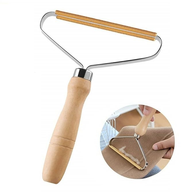 Portable Manual Hair Remover Coat Roller Hair Remover Double-sided Shaving Knife Pet