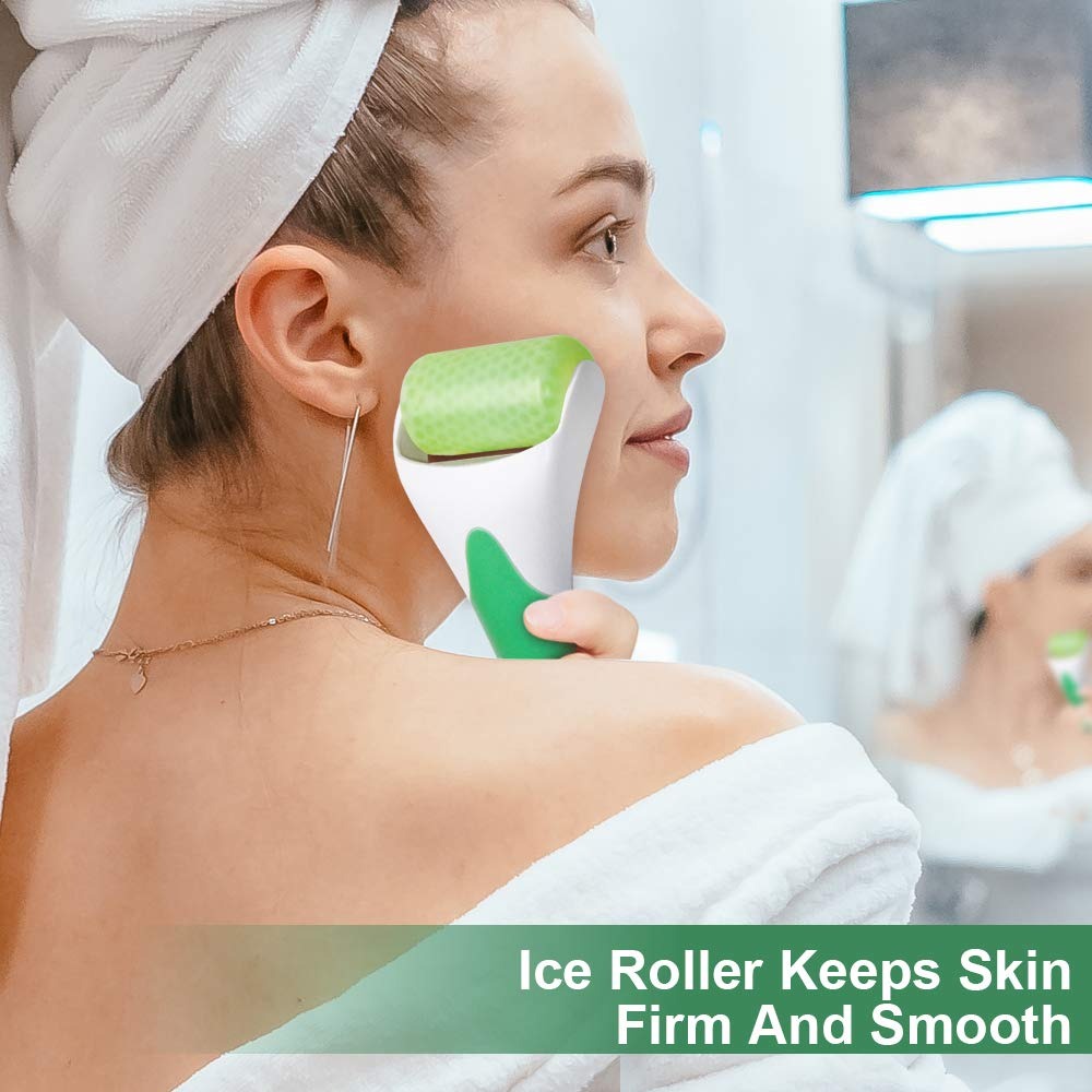 MARZAHAR Ice Roller for Face &amp; Eye Puffiness Relief, Cold Gel Ice