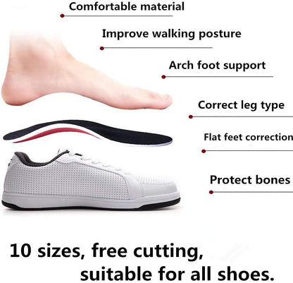 Flat Feet Arch Support Foot Pad Insole Shoe Inserts For Foot Pain