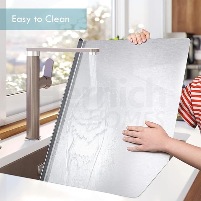 Stainless Steel Cutting Board! 🔪✨ Durable, hygienic, and easy to