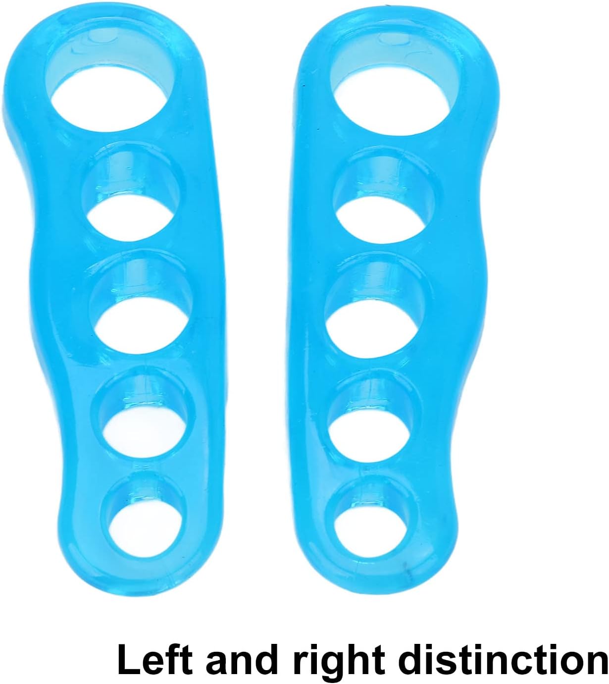 Reusable Gel Toe Separators &amp; Straighteners for Hammer &amp; Overlapping Toes -