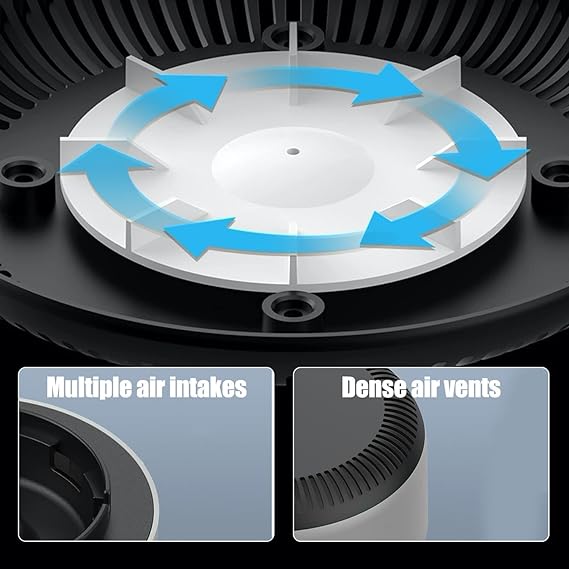 Ashtray With Air Purifier, Ashtray Smokeless | Multipurpose Ashtray With Air Purifier