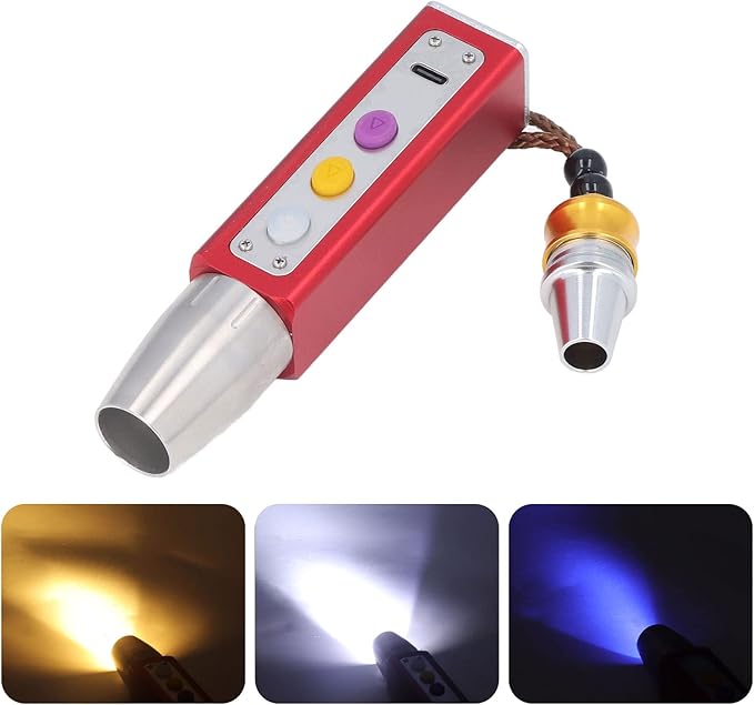 Portable Small Jade Jewelry Gemstone Currency Notes Identification Led Flashlight | Gemstone