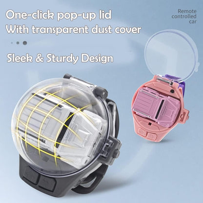 Mini Car with Remote Control Mini Remote Control Car Watch Racing Car