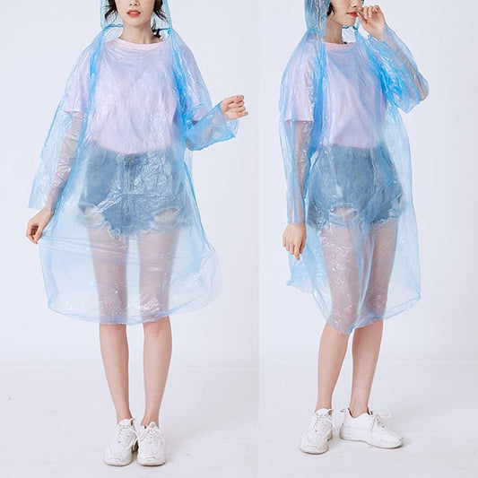 Portable Raincoat Ball Disposable Raincoats Waterproof Transparent Rain Cover Emergency Coat (random