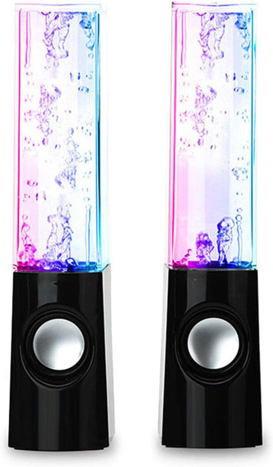 Water dancing speakers (random color)