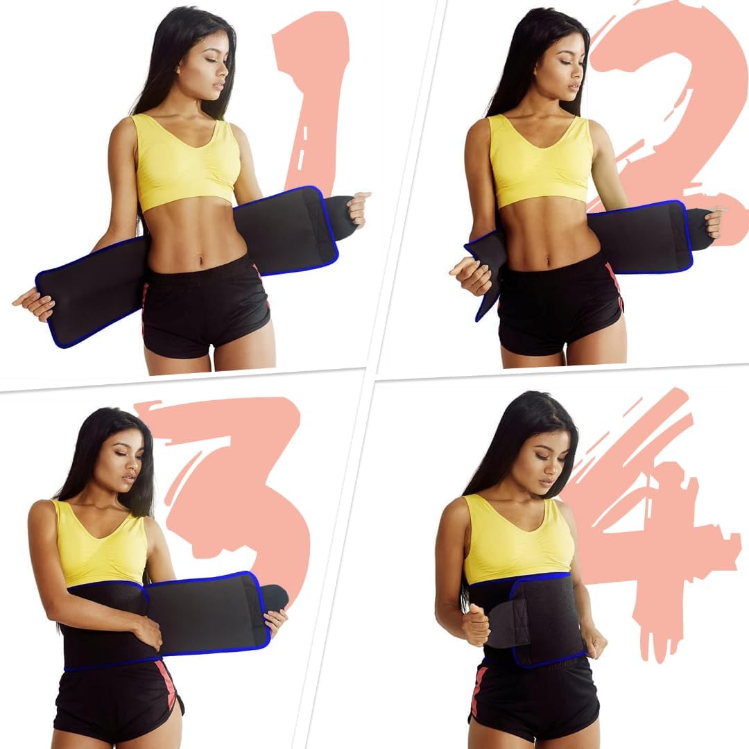 Smart Care SN-2000 Waist Support Belt Skin-Friendly Compression Belt, Long Free
