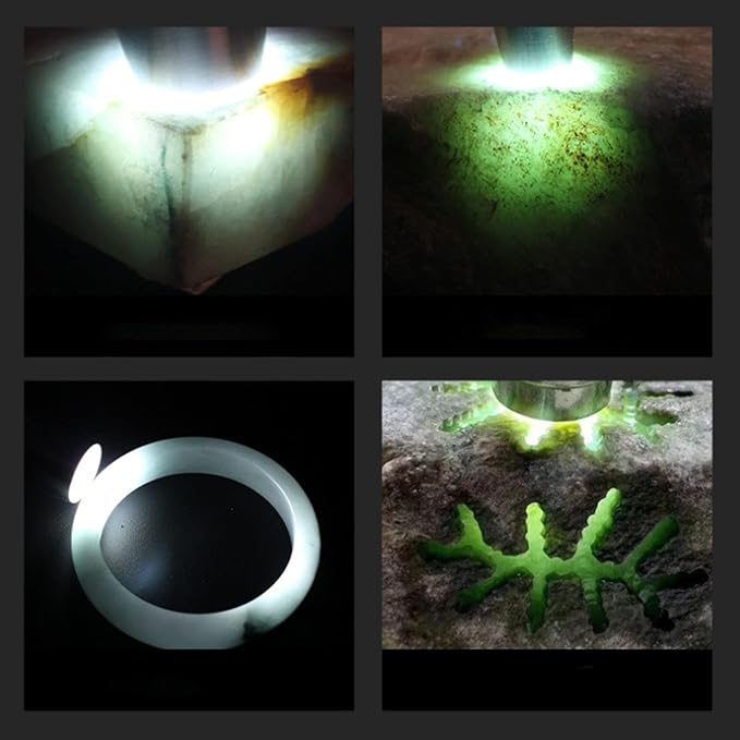 Portable Small Jade Jewelry Gemstone Currency Notes Identification Led Flashlight | Gemstone