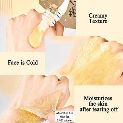 Retinol Snake Venom Peptide Gold Mask Moisturizing Anti-aging Anti-wrinkle Brightening Oil Control