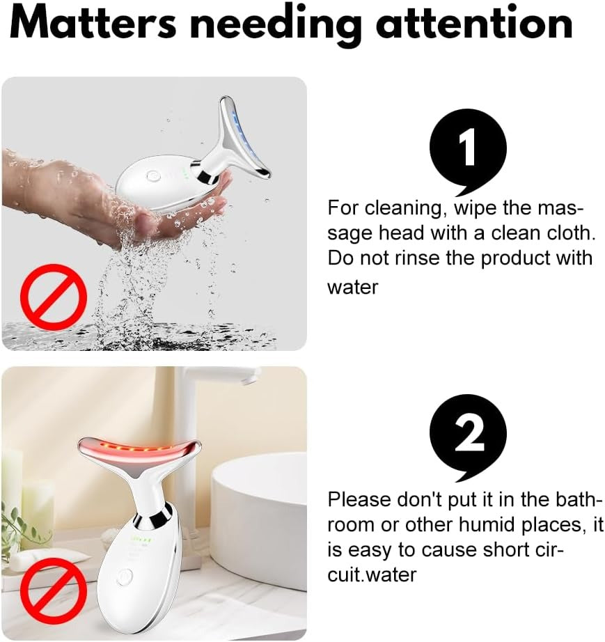 Massager for Face Lifting Facial Massagers EMS Neck Eye Massage Instrument Vibrator