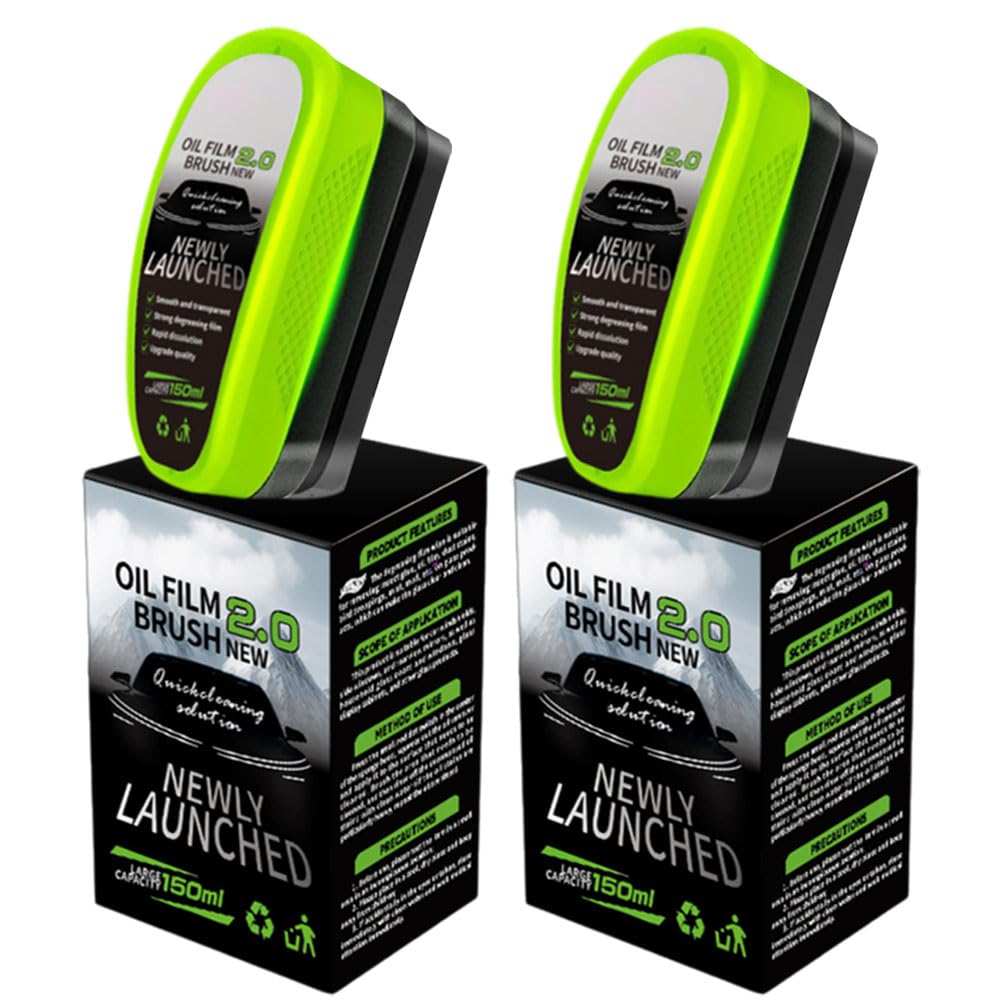 1Pc Oil Film Brush 2.0, Clear Vision Glass Cleaner, Clearview Shield Clear