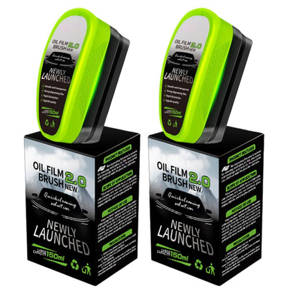 1Pc Oil Film Brush 2.0, Clear Vision Glass Cleaner, Clearview Shield Clear