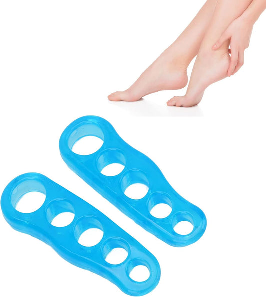 Reusable Gel Toe Separators &amp; Straighteners for Hammer &amp; Overlapping Toes -