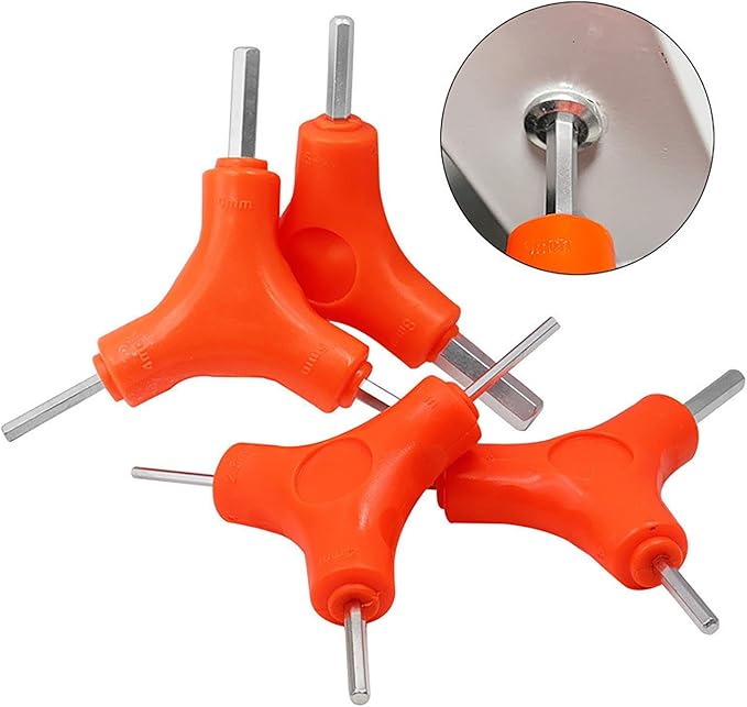 3 in 1 L Key Set 3-way triangular Allen key repair tools