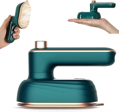 Portable Handheld Steam Iron, 180° Rotatable Professional Mini Steam Iron for Clothes,