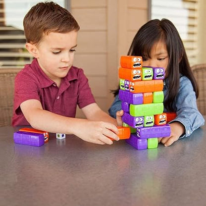 Wobbly Worms Tower Balancing Game | Tower Tumbling Stacking Board Games Building