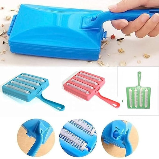Plastic Handheld Carpet Roller Cleaning Brush Car Seats, Table Linen, Sofas, Bed