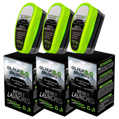 1Pc Oil Film Brush 2.0, Clear Vision Glass Cleaner, Clearview Shield Clear