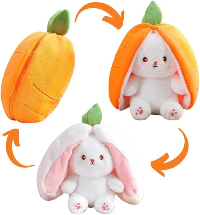 Rabbit New Creative Strawberry Rabbit Plush Soft Doll Hug Pillow | Best