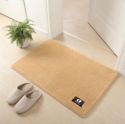 Soft Super Absorbent Bathroom/ door Mat Non-slip 40x60cm (random color)