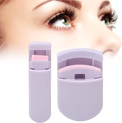 2-in-1 Eyelash Curler for All Eye Shapes Professional Lash Curler for