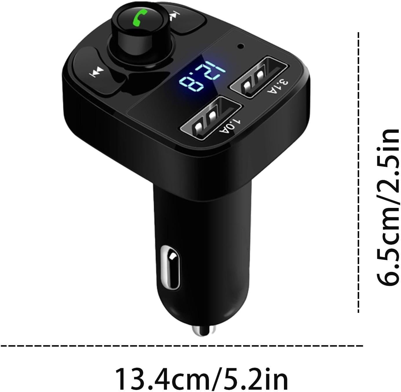 X8 - Multifunctional Car Mp3 Player | Car Wireless FM Transmitter |