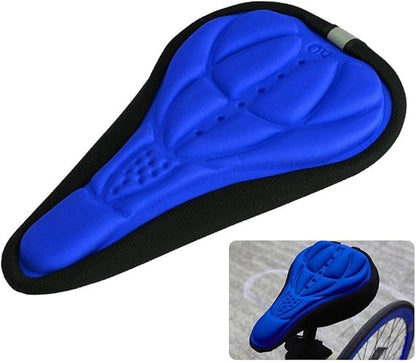 Bicycle Saddle Seat Cover Soft GEL Foam Pad Padded Breathable Non-slip