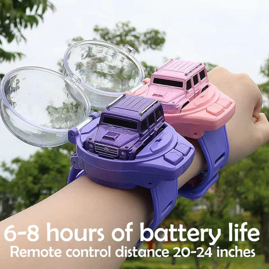 Mini Car with Remote Control Mini Remote Control Car Watch Racing Car