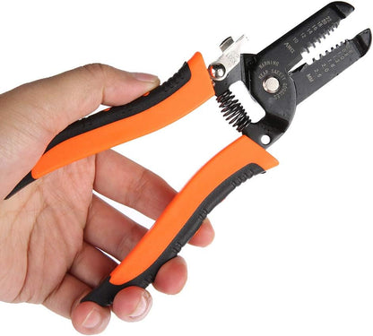 Stripping Pliers, Multifunctional Stainless Steel Wire Cable Stripping Pliers Cutting Tool Wire