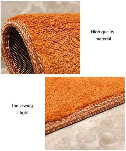 Soft Super Absorbent Bathroom/ door Mat Non-slip 40x60cm (random color)