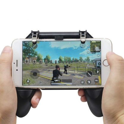 Mobile Gaming Controller Gamepad with Fire Trigger Joystick Grip for PUBG,
