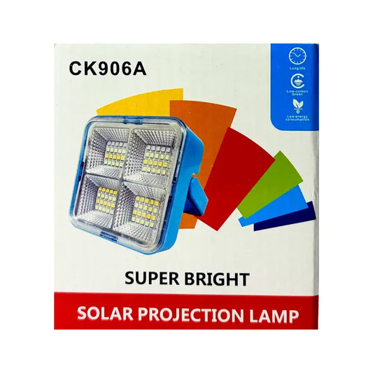 Super Bright Solar Projection Lamp CK906A Energy-Efficient Outdoor Lighting for Stunning
