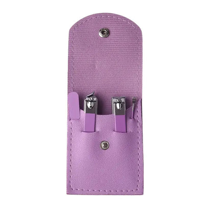 4 in 1 Professional Manicure Set 4-Piece Stainless Steel Nail Care Kit