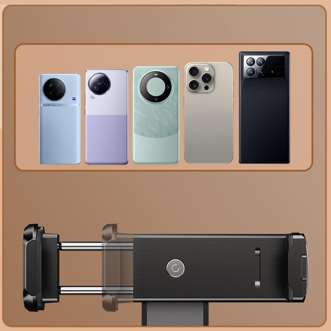 Universal Phone Holder Travel Essentials Flexible 360 Degree Rotation Hands-Free Airplane Phone