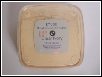 Etude Real Loose Powder Oil Control &amp; Smooth Matte Finish |