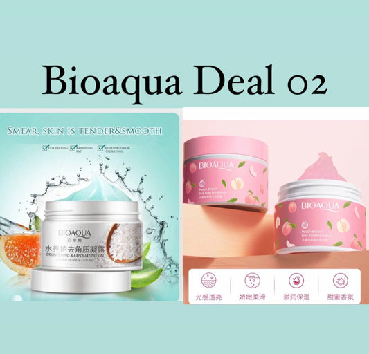 Bioaqua Rice Gel and Peach Gel Extract Acid Exfoliating Face Gel Cream