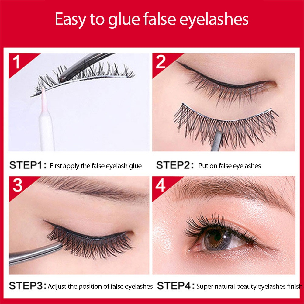Clear Eyelash Glue Waterproof Lash Glue | Mink Eyelashes Glue | Eye