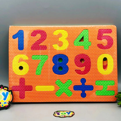Alphanumeric Puzzle Play Mat 35x22cm Tile Of Number | Best Quality Game