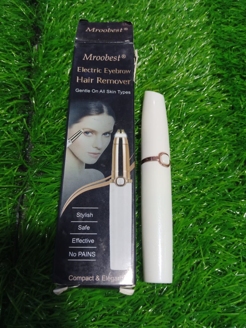 (NW000352) Mroobest Electric Eyebrow Hair Remover Gentle on all Skin Stylish No