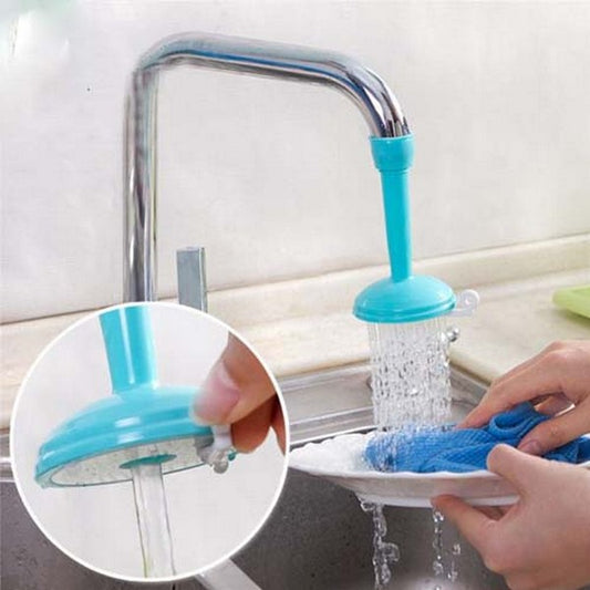 Silicone Kitchen Shower Splash Faucet Water-saving Filter Shower Water Rotating Spray Regulator(Random